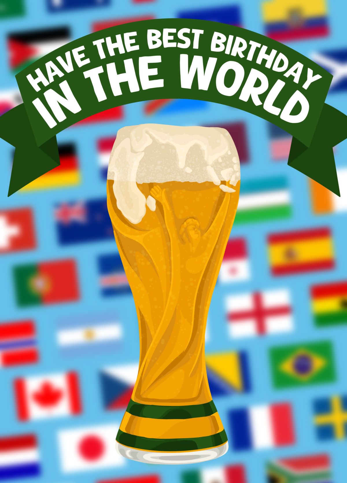 Have The Best Birthday In The World - Football