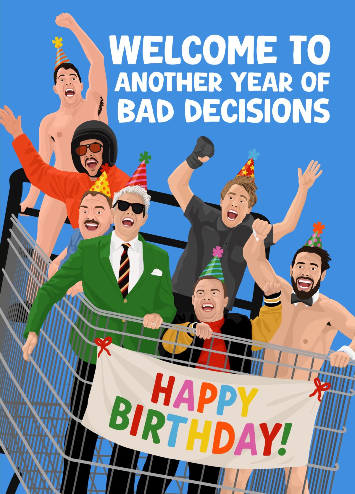 Funny Jackass Birthday Card