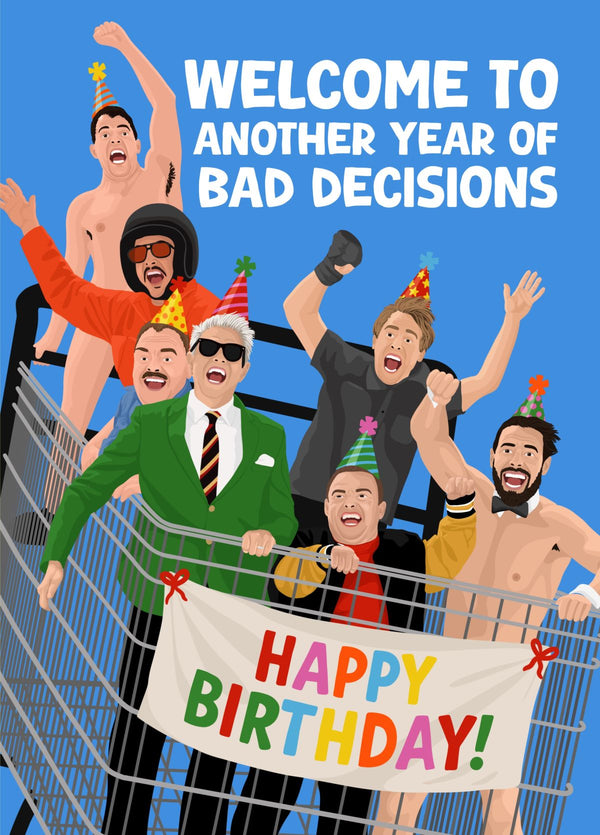 Funny Jackass Birthday Card