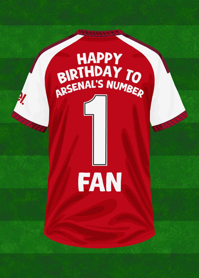 Happy Birthday Arsenal's Number 1 Fan