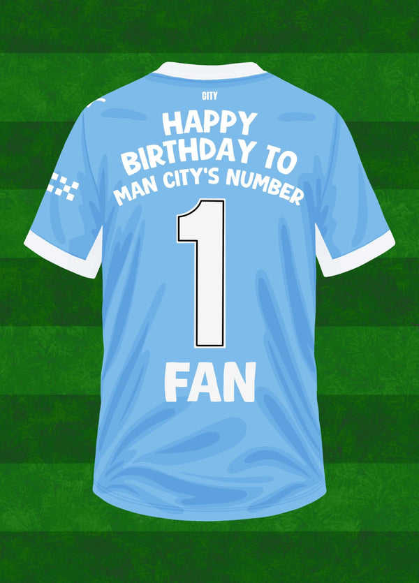 Happy Birthday Man City's Number 1 Fan