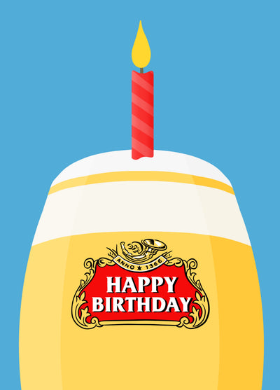 Birthday Brew Candle Surprise
