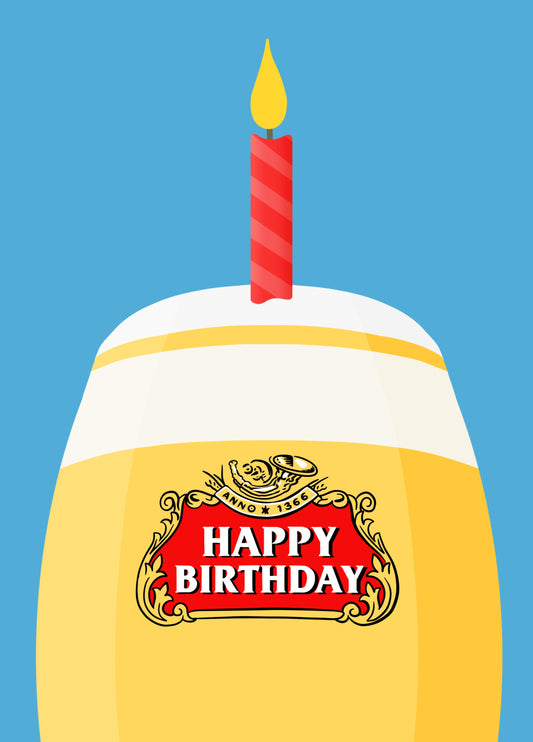 Birthday Brew Candle Surprise