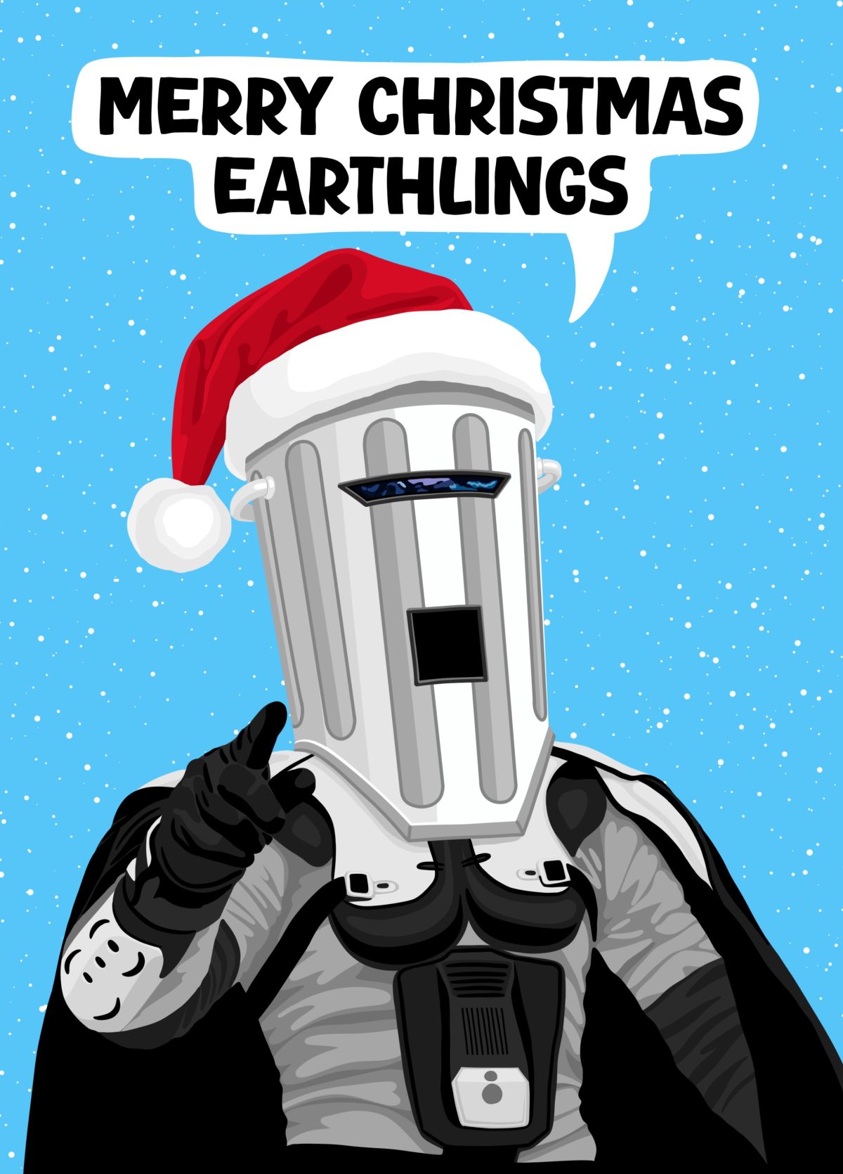 Count Binface Funny Christmas Card