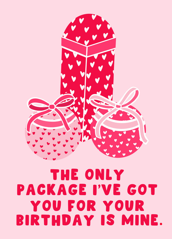 The Only Package Ive Got You For Your Birthday Is Mine