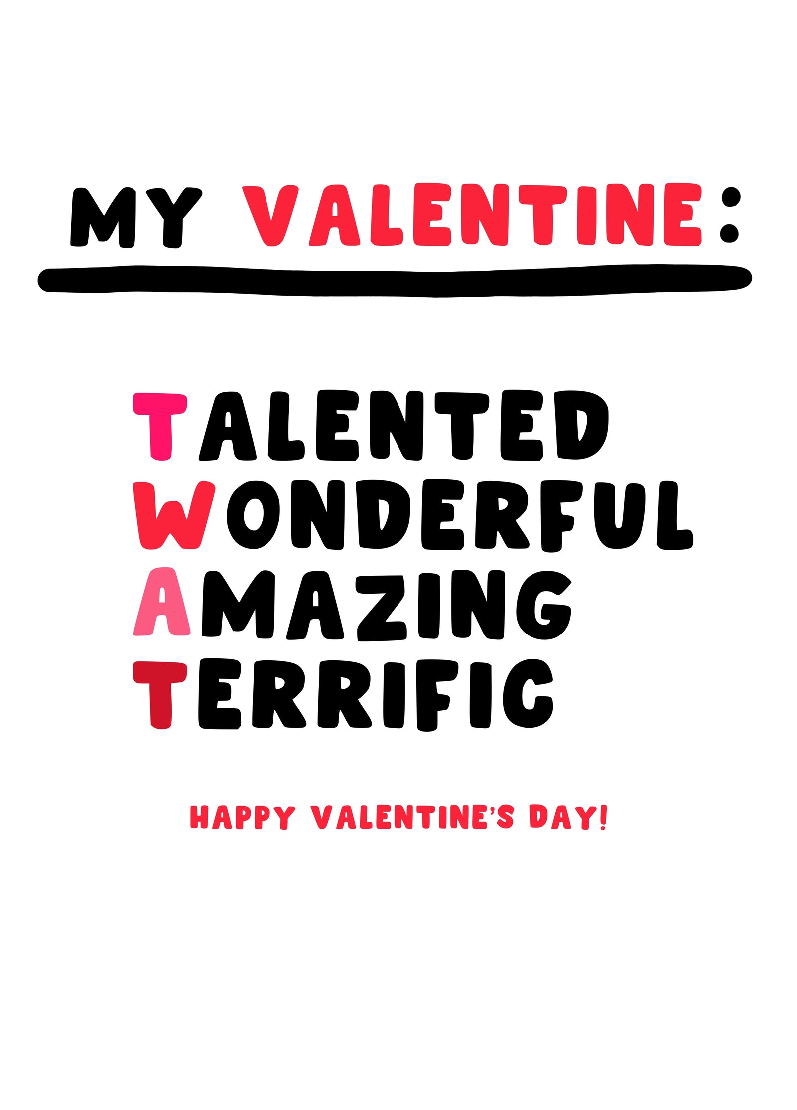My Valentine TWAT