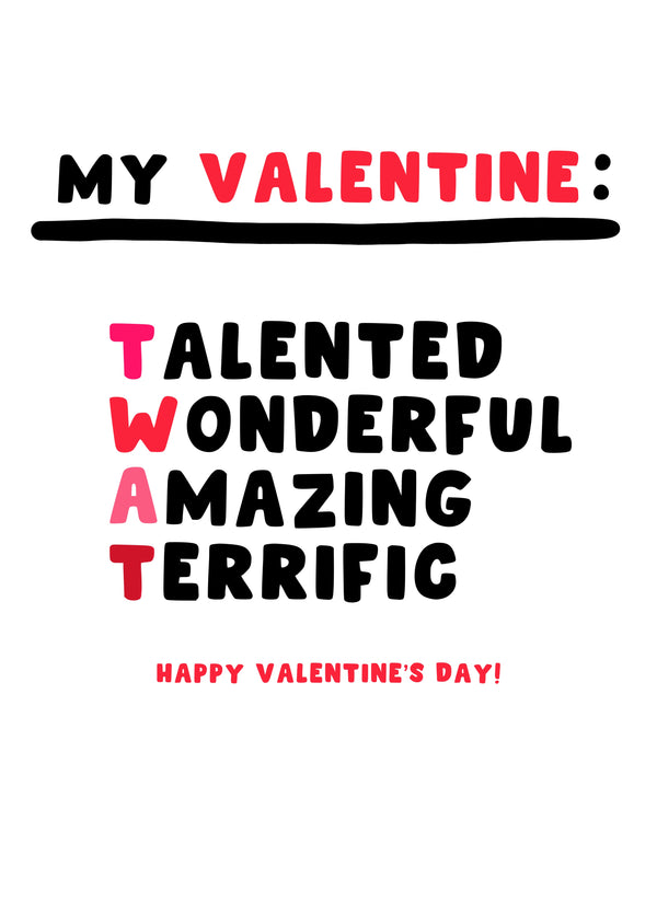 My Valentine TWAT