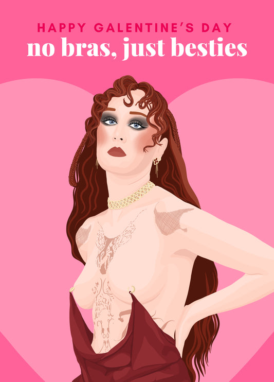 Chappell Roan Galentine Card