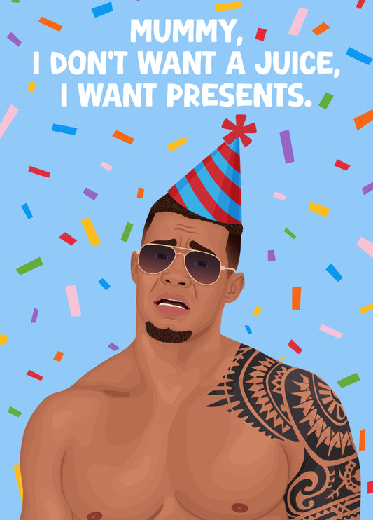 HStikkytokky Mummy Juice Card