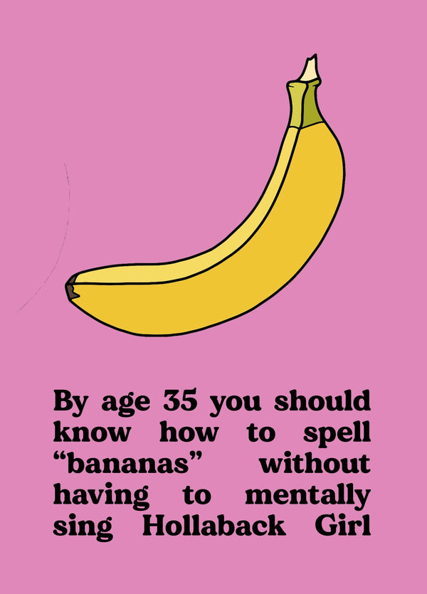 Hollaback Girl Card