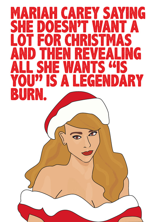 Burn Card