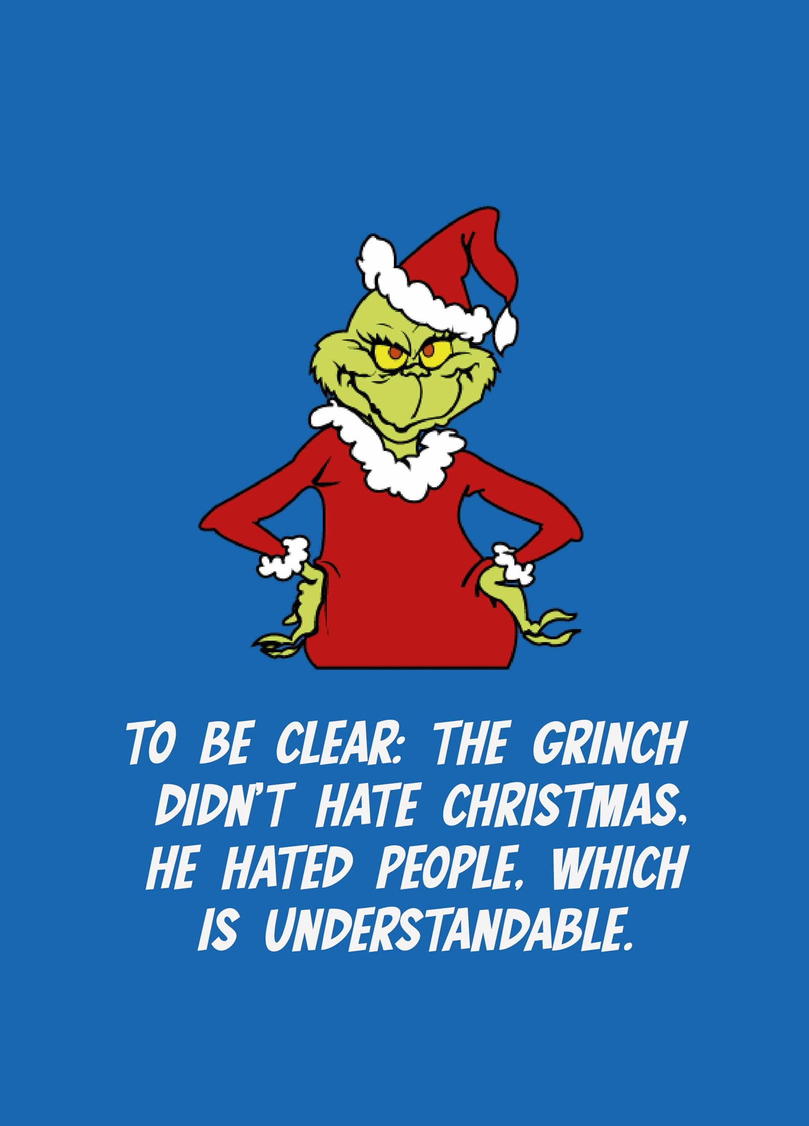 The Grinch Card