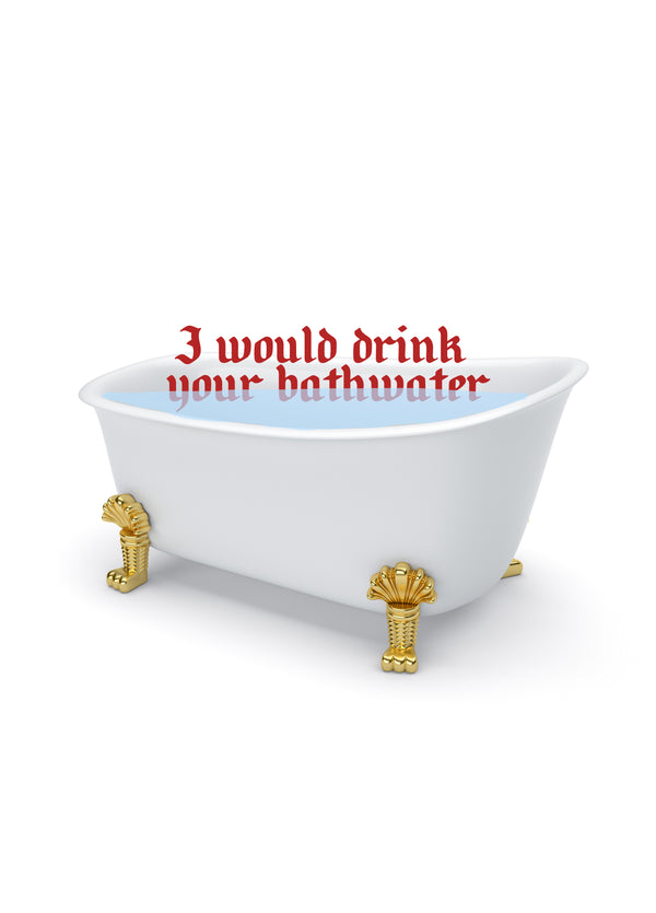 Bathwater Card