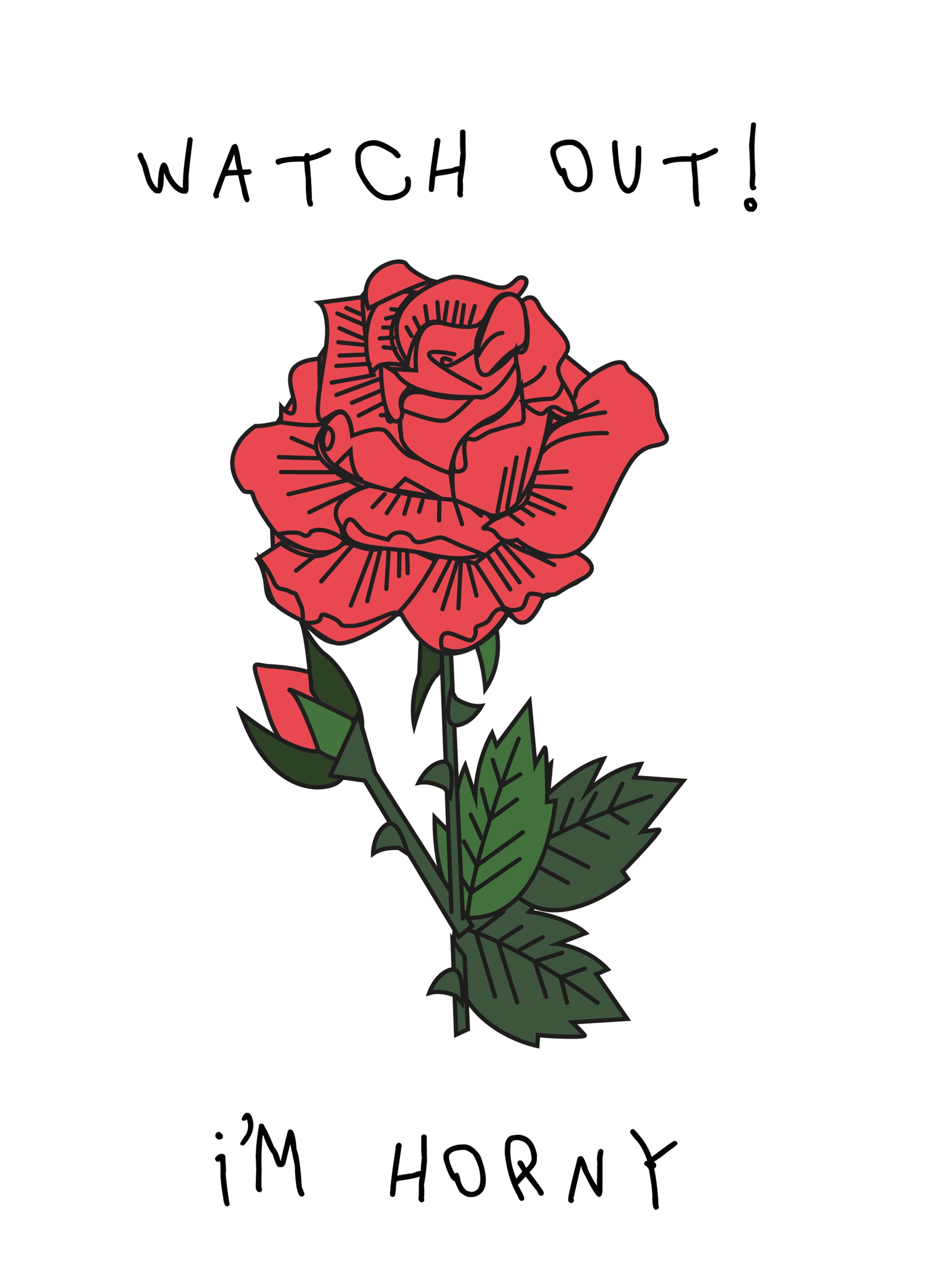 Watch Out Card – Scribbler Cards & Gifts
