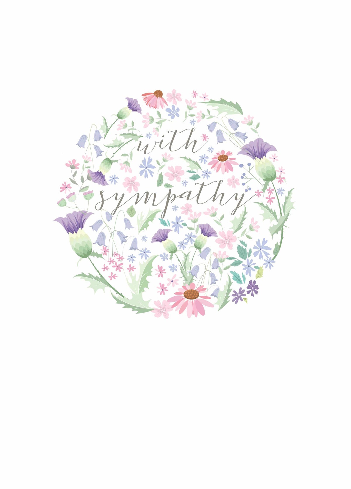 With Sympathy Card