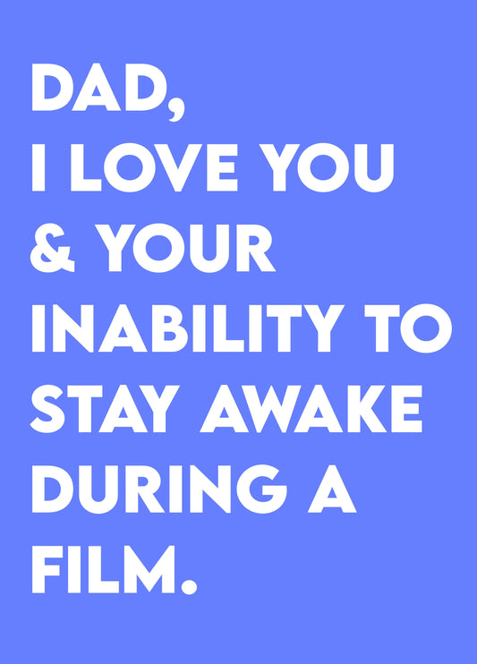 Stay Awake Card