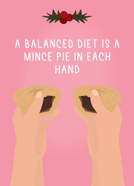 Mince Pie Card