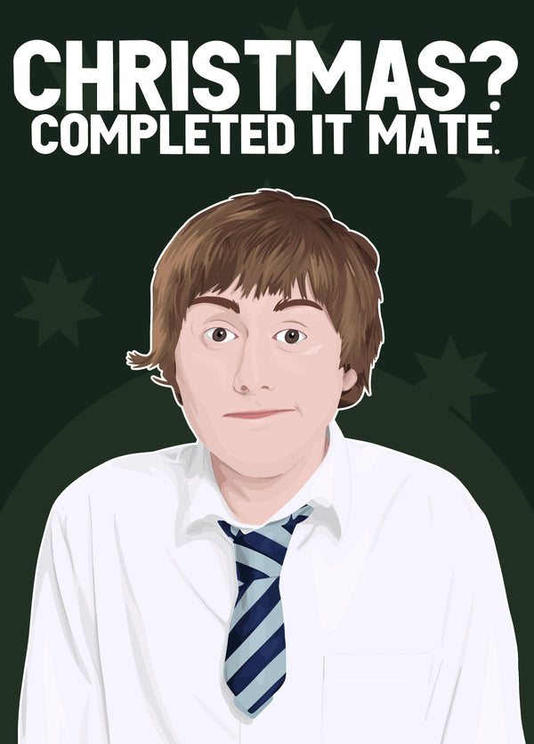 Christmas? Completed Card