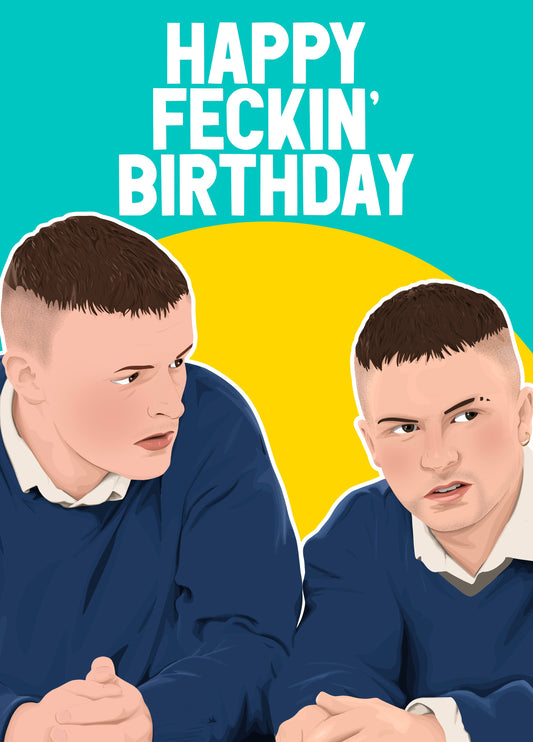 Young Offenders Birthday Card