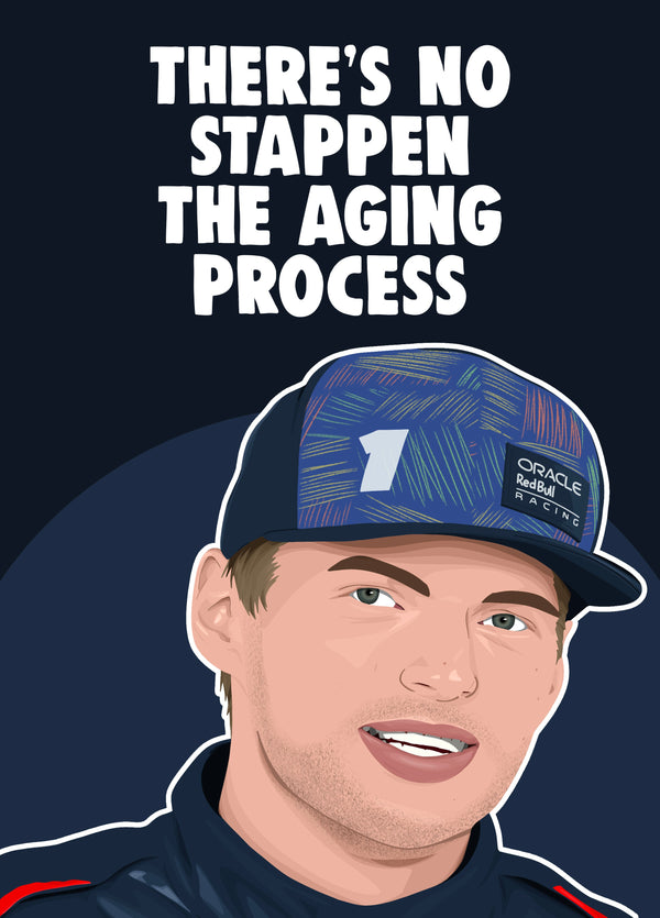Max Verstappen Card
