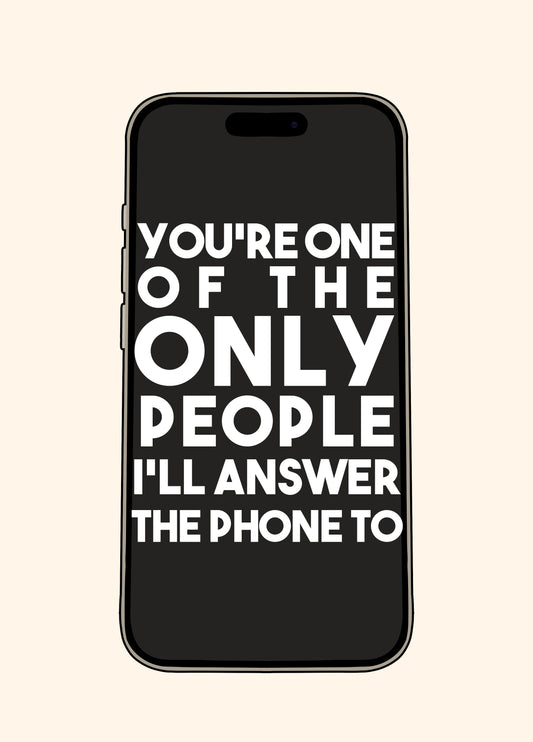Only People Card