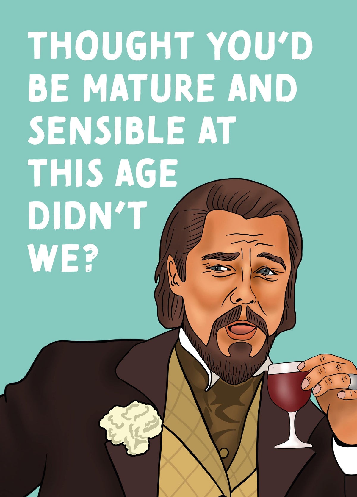 Laughing Leo Birthday Card