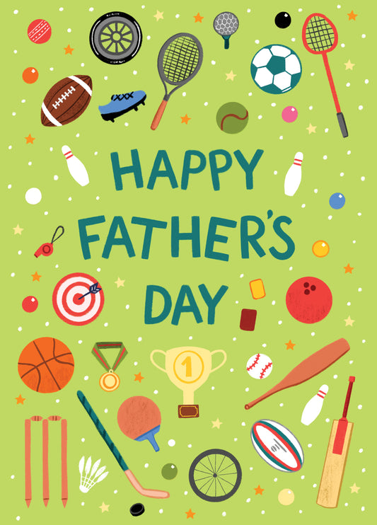 Sporty Father's Day Card