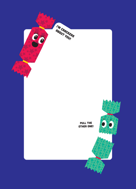 Cracker Puns Photo Upload Card