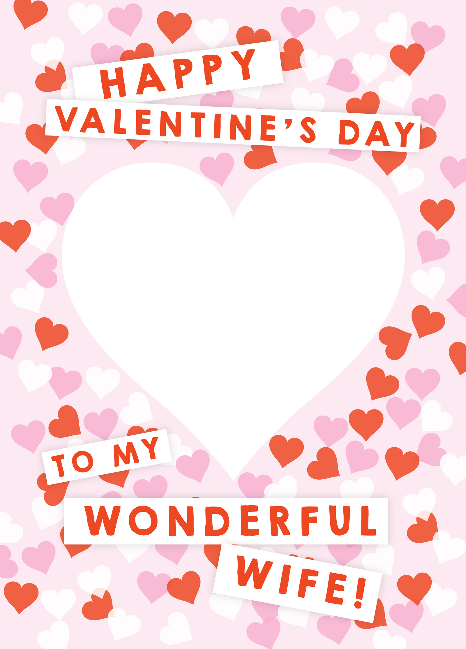 Wonderful Wife Photo Card