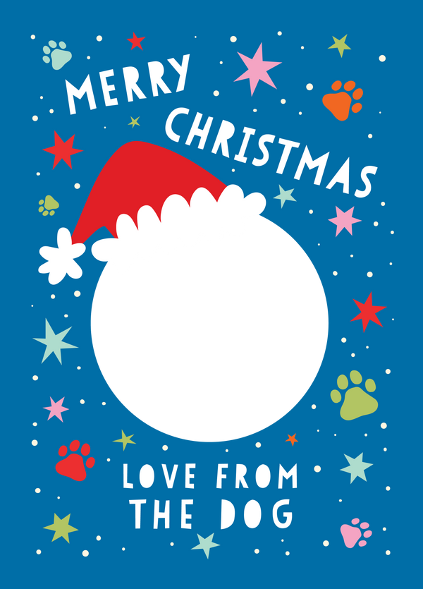 From The Dog Xmas Photo Upload Card