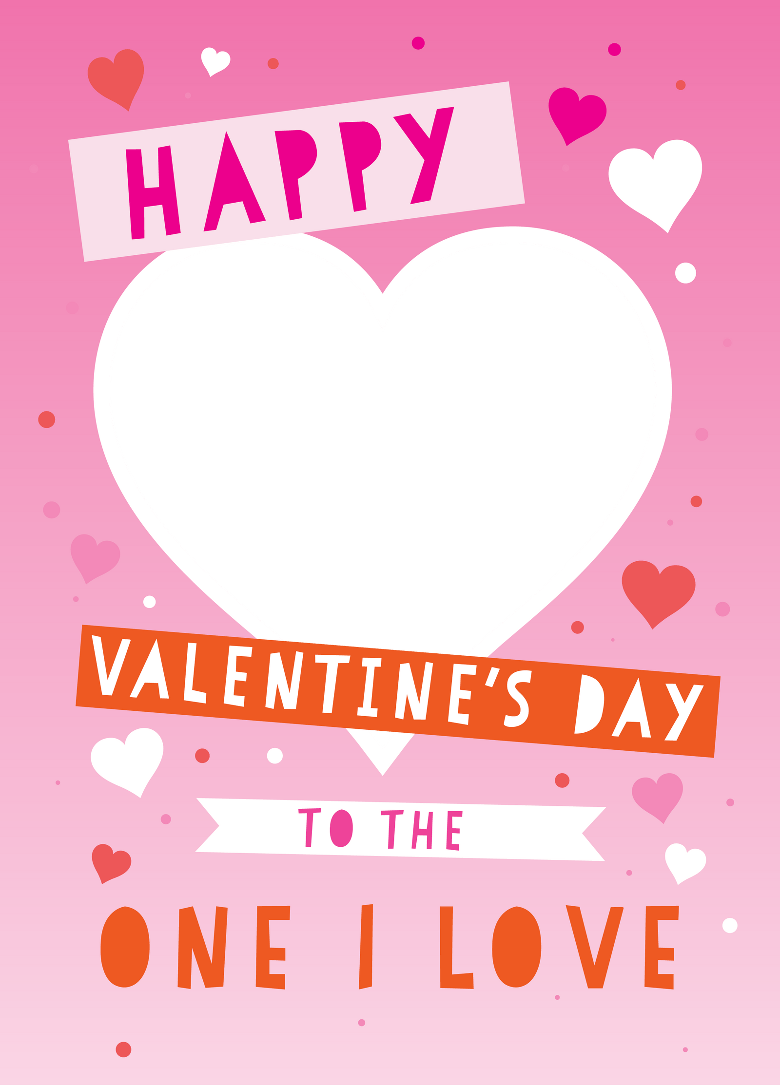 Happy Valentine's One I Love Photo Card