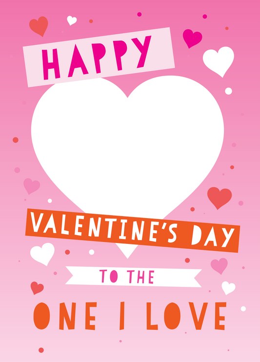 Happy Valentine's One I Love Photo Card