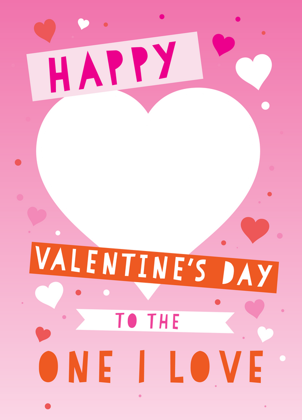 Happy Valentine's One I Love Photo Card
