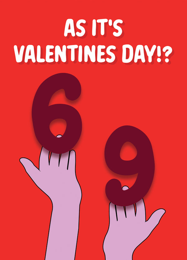 Valentines Day Card For Someone Who Hears 6 / 7 A Lot!