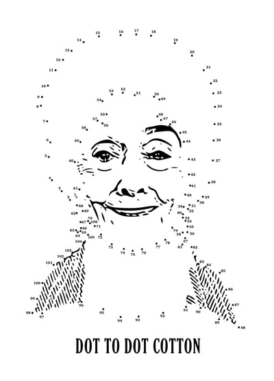 Dot To Dot Cotton Card