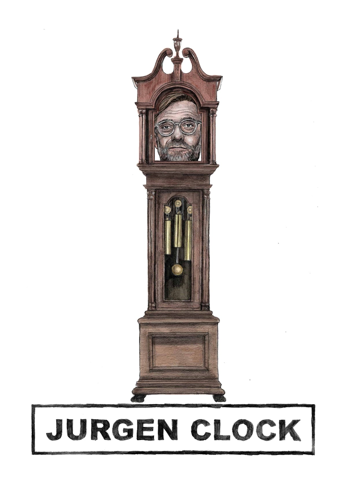 Jurgen Clock Card