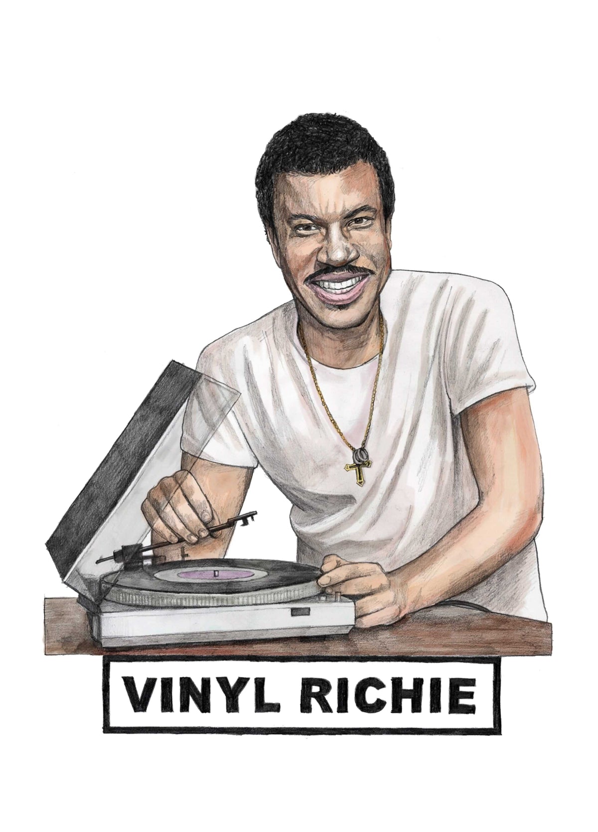 Vinyl Richie Card