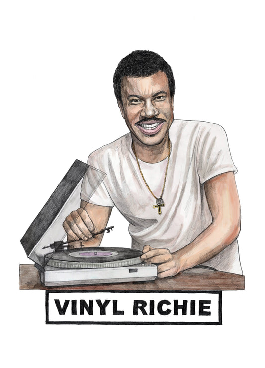 Vinyl Richie Card
