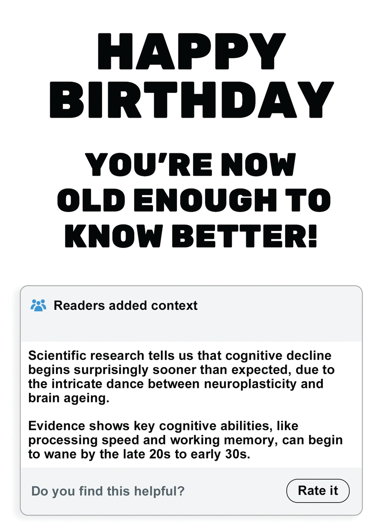 Know Better? Card