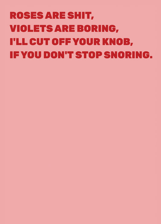 Roses Are Shit