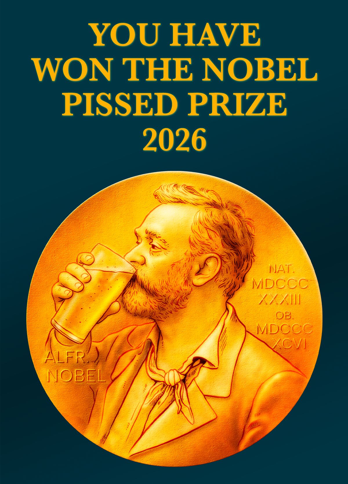 Nobel Pissed Prize 2026