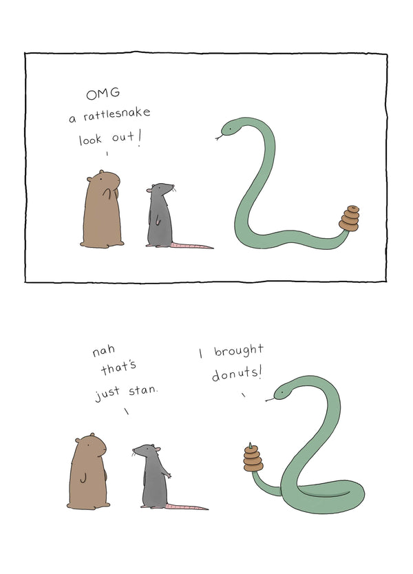 Snake Look Out Card