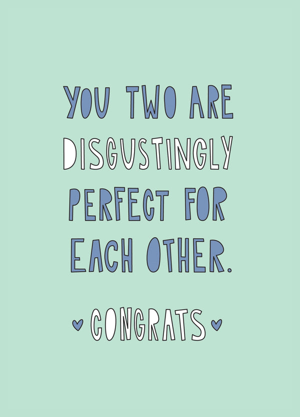Perfect For Each Other Card