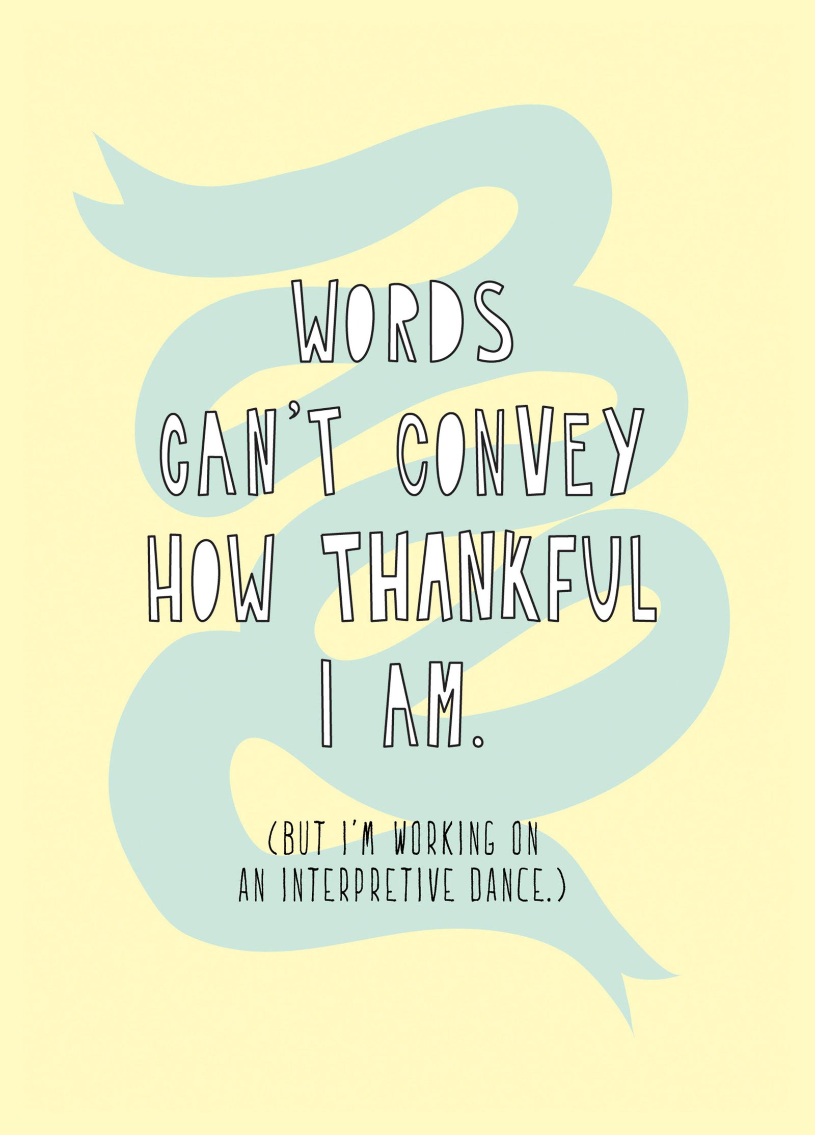 How Thankful I Am Card