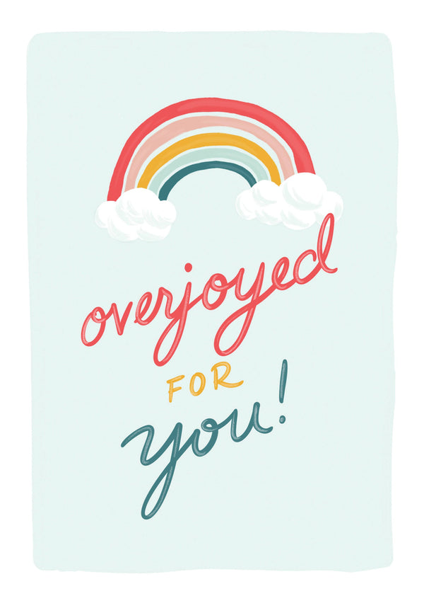 Overjoyed For You Card