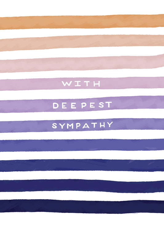 With Deepest Sympathy Card
