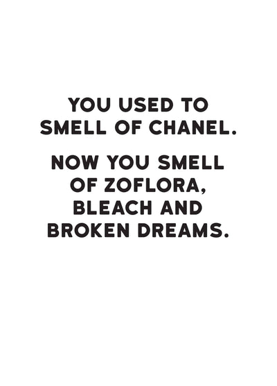Broken Dreams Card