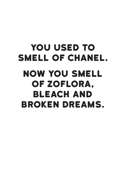 Broken Dreams Card