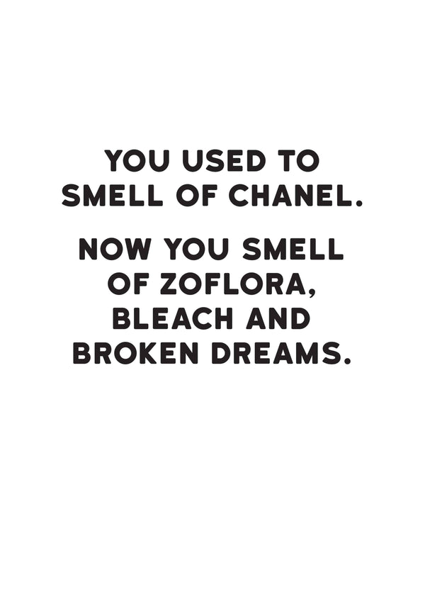 Broken Dreams Card