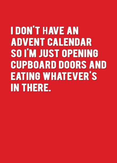 Advent Calendar Card